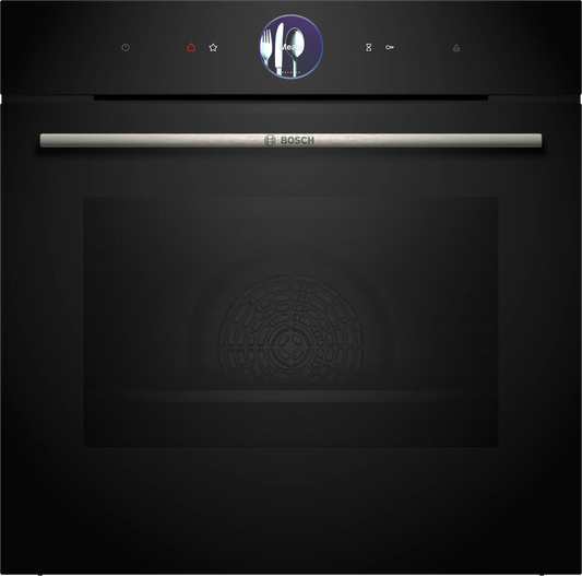 Bosch HSG7361B1 Series 8 Built-in oven with steam function 60 x 60 cm Black