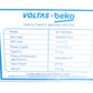 Voltas Beko WTT80DBLG  Semi Automatic Washing Machine Beko BLUE 8.0 Kg