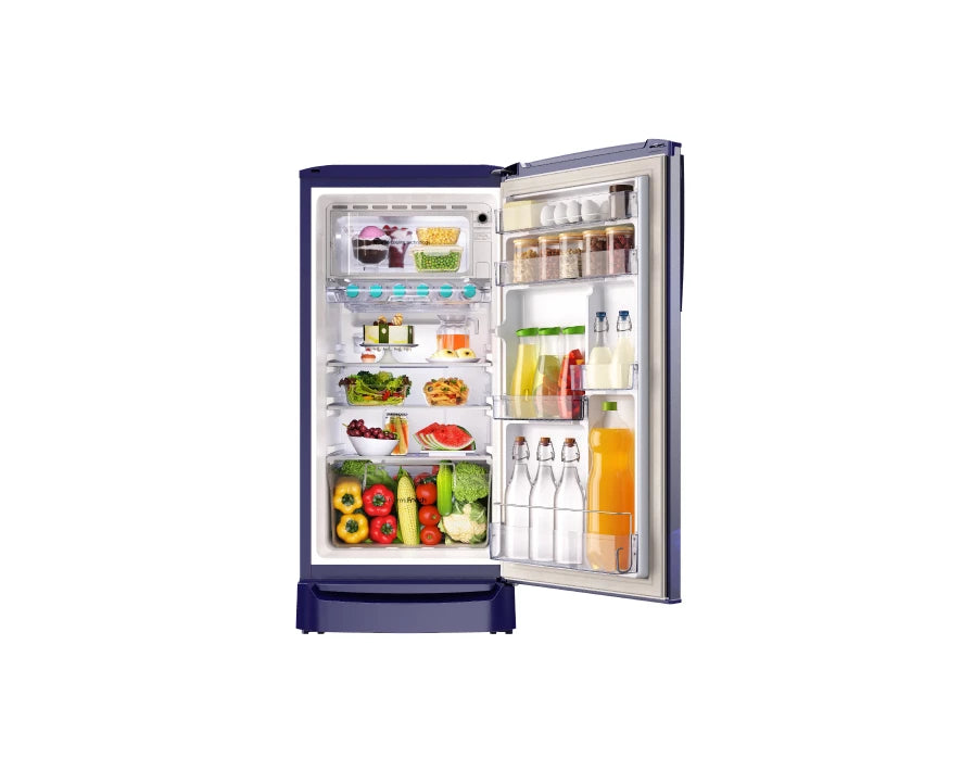 Godrej RD ERIOPLS 205A THF LF BL 180 L 1 Star Direct Cool Turbo Cooling Technology With Upto 24 Days farm Freshness Single Door Refrigerator Leafy Blue