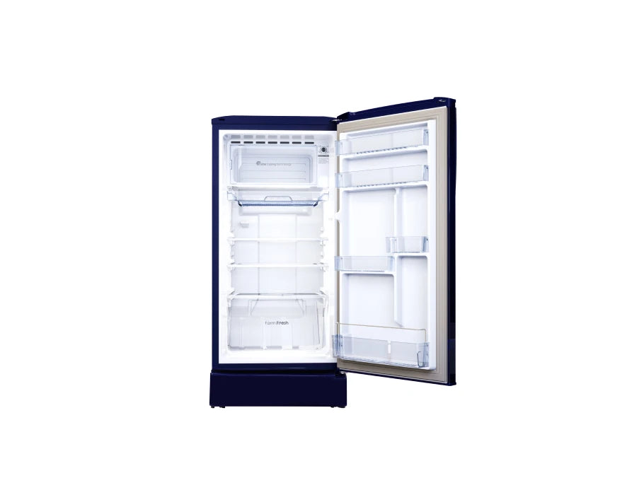 Godrej RD ERIOPLS 205A THF LF BL 180 L 1 Star Direct Cool Turbo Cooling Technology With Upto 24 Days farm Freshness Single Door Refrigerator Leafy Blue
