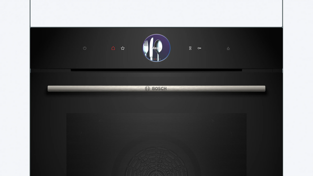 Bosch HSG7361B1 Series 8 Built-in oven with steam function 60 x 60 cm Black
