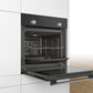 Bosch HBF532BA0I 66L Built-in Oven (Black) | 3D Hotair, EcoClean, Child Lock | 60cm Series 2 | Suraj Electronics Delhi NCR
