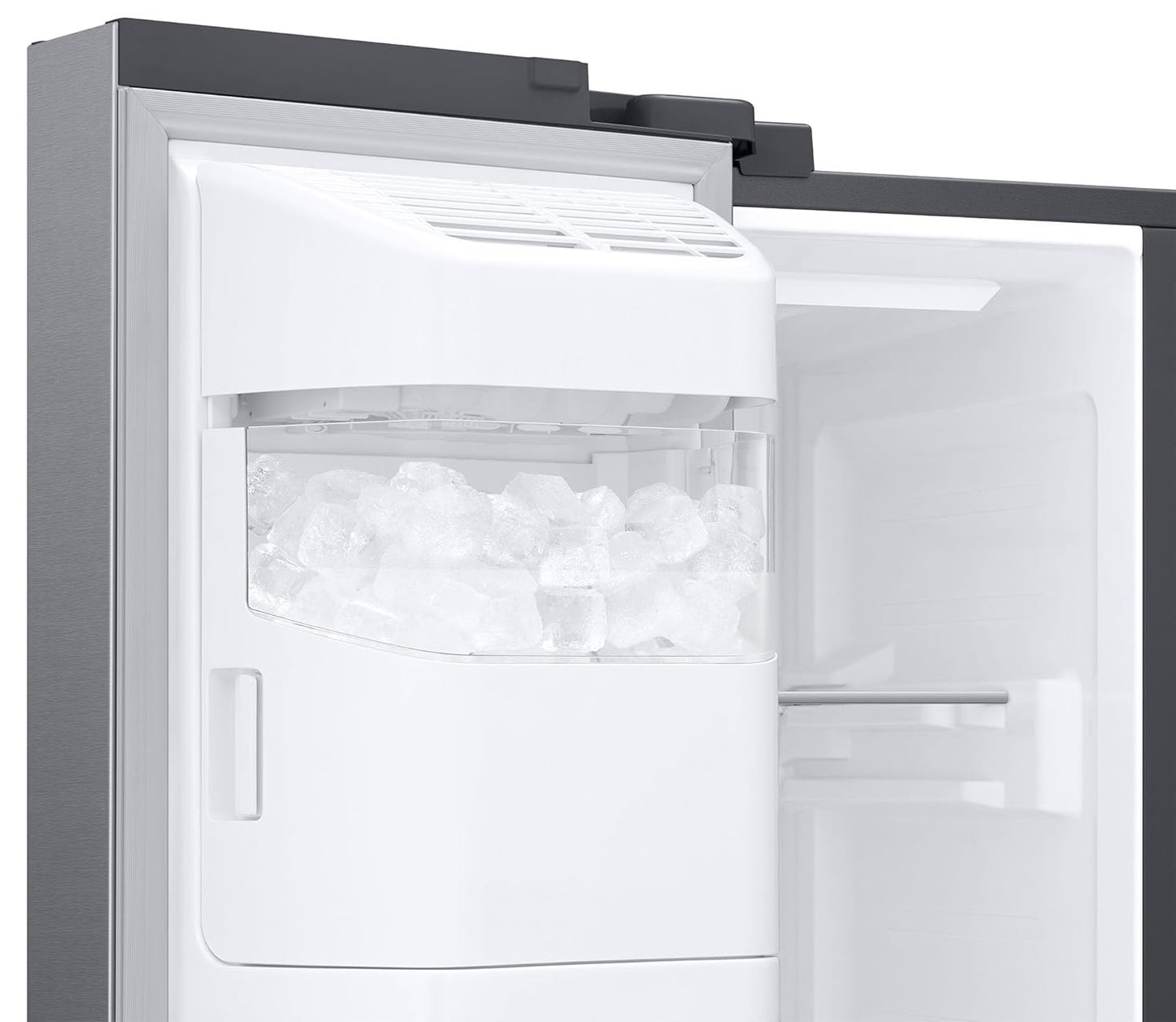Samsung RS78CG8543S9HL 633L 3 Star AI Inverter Side-by-Side Refrigerator | Convertible 5-in-1 | Twin Cooling | Wi-Fi & Ice Water Dispenser | Refined Inox
