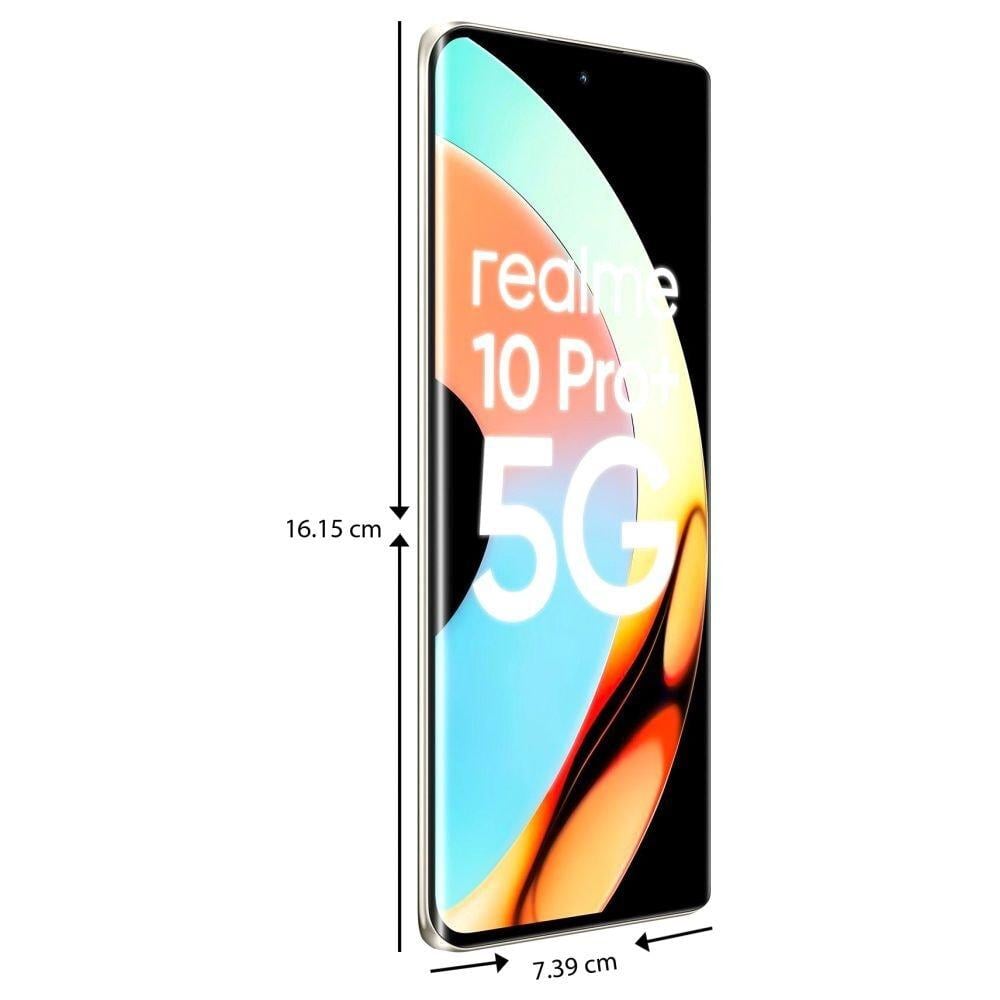 Realme 10 Pro Plus 5G 128 GB, 6 GB RAM, Hyperspace, Mobile Phone