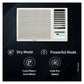 Hitachi RAW318HHEO 1.5 Ton 3 Star Inverter Window AC (Copper Condenser, R-32 Refrigerant, White)