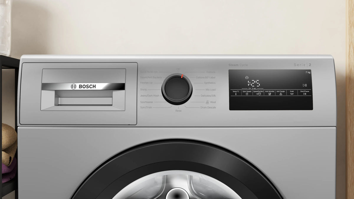 Bosch Series 2 washing machine, front loader 7 kg 1200 rpm — WAJ24266IN — alternate view
