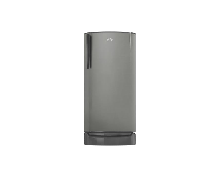 Godrej RD ERIOPLS 205B THF ST GL 180 L 2 Star Direct Cool Turbo Cooling Technology With Upto 24 Days farm Freshness Single Door Refrigerator ( Steel Glow)