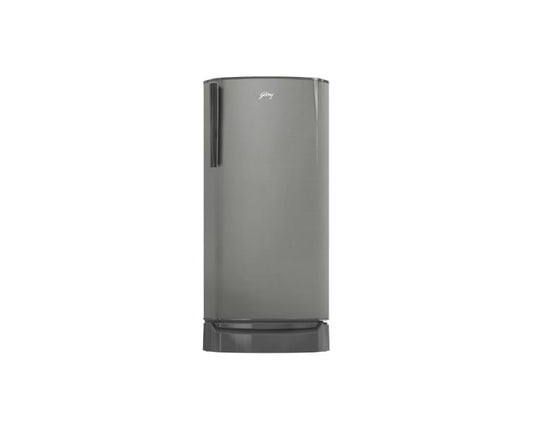 Godrej RD ERIOPLS 205B THF ST GL 180 L 2 Star Direct Cool Turbo Cooling Technology With Upto 24 Days farm Freshness Single Door Refrigerator ( Steel Glow)