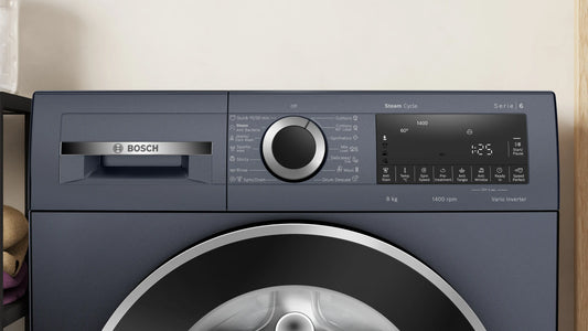 Bosch Series 4 washing machine, front loader 8 kg 1400 rpm — WGA2341PIN — alternate view