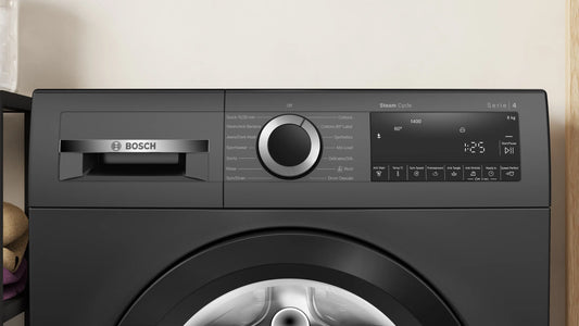 Bosch Series 4 washing machine, front loader 8 kg 1400 rpm — WGA1340TIN — alternate view