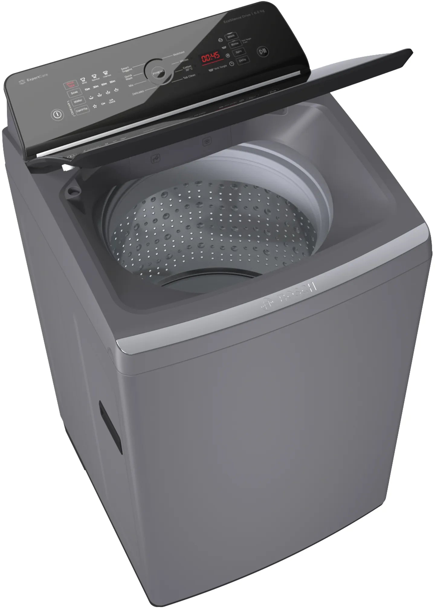 Bosch WOE802D7IN  8.0 Kg 5 Star Fully Automatic Top Load Washing Machine (Dark Grey)