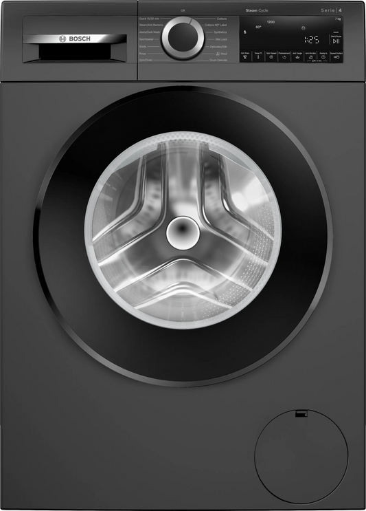 Bosch Series 4 washing machine, front loader 7 kg 1200 rpm — WGA12208IN — product view