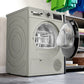 BOSCH WPG24108IN 9 kg Tumble Dryer Series 4 condenser Silver inox