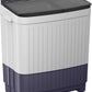 Bosch Series 4 Semi-automatic Toploader 8 kg 1360 rpm — WJP802L0IN — product view