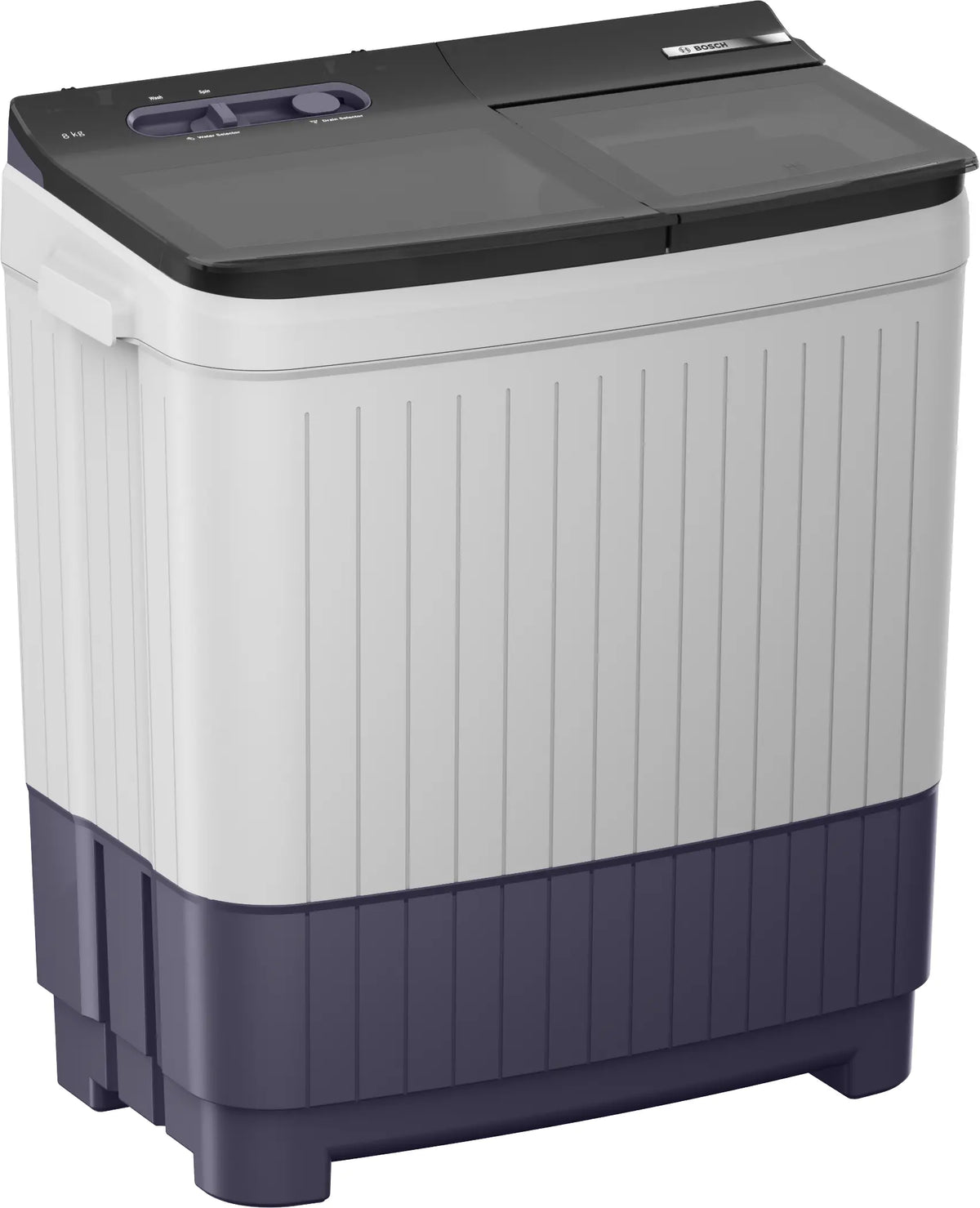 Bosch Series 4 Semi-automatic Toploader 8 kg 1360 rpm — WJP802L0IN — product view