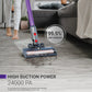 Eureka Forbes Kordfree K22 Supersilent Cordless Vacuum Cleaner – 24000 Pa Suction, 50 Min Runtime, HEPA Filter, 4-Stage Cyclonic Filtration, 5 Attachments, Handheld Convertible (Black)