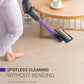 Eureka Forbes Kordfree K22 Supersilent Cordless Vacuum Cleaner – 24000 Pa Suction, 50 Min Runtime, HEPA Filter, 4-Stage Cyclonic Filtration, 5 Attachments, Handheld Convertible (Black)