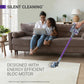 Eureka Forbes Kordfree K22 Supersilent Cordless Vacuum Cleaner – 24000 Pa Suction, 50 Min Runtime, HEPA Filter, 4-Stage Cyclonic Filtration, 5 Attachments, Handheld Convertible (Black)