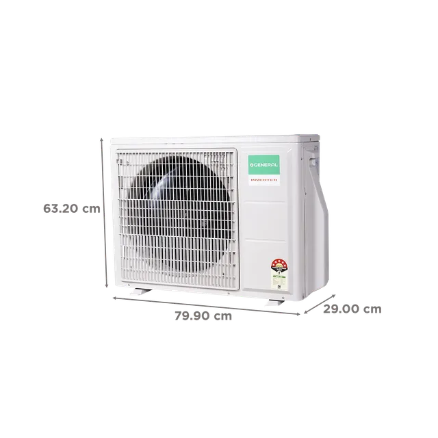 O’General ASGG18CGAA-B 1.5 Ton 5 Star Inverter Split AC (2025 Model) with Copper Condenser, R32 Refrigerant & Free Installation – Buy Online at Suraj Electronics Delhi NCR