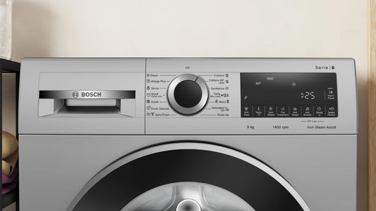 Bosch Series 6 washing machine, front loader 9 kg 1400 rpm — WGA244ZSIN — alternate view