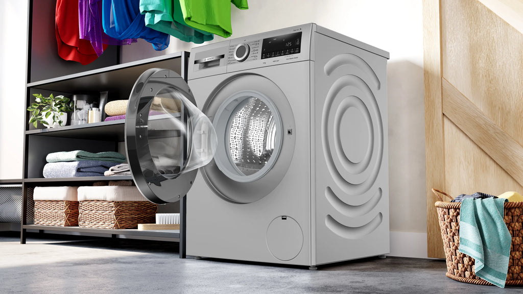 Bosch WGA244ZSIN 9 Kg 5 Star Front Load Washing Machine | 1400 RPM | AntiStain | EcoSilence Drive | Inbuilt Heater | SpeedPerfect