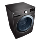 LG FHD2112STB 21/12 Kg 5 Star Inverter Front Load Washer Dryer with Steam, TurboWash & Wi-Fi – Black VCM