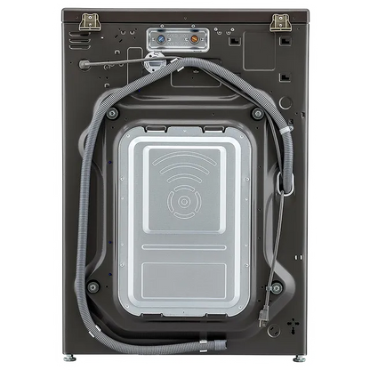 LG FHD2112STB 21/12 Kg 5 Star Inverter Front Load Washer Dryer with Steam, TurboWash & Wi-Fi – Black VCM