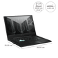 ASUS TUF Dash F15 Intel Core i5 11th Gen (15.6 inch, 16GB, 512GB, Windows 11, MS Office 2019, NVIDIA GeForce RTX 3060 Graphics, FHD IPS Display, Eclipse Grey, FX516PMZ-HN183WS)
