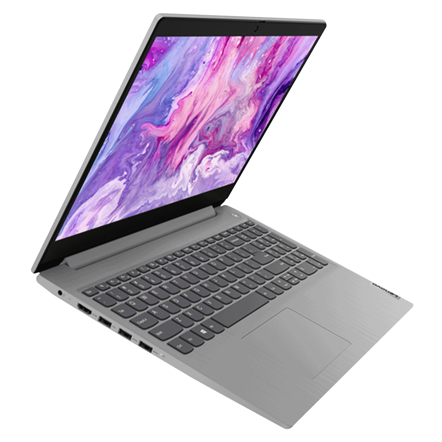 Lenovo IdeaPad 3 15IGL05 Intel Celeron (15.6 inch, 8GB, 256GB, Windows 11, MS Office 2021, Intel UHD Graphics, FHD Display, Platinum Grey, 81WQ00MQIN)
