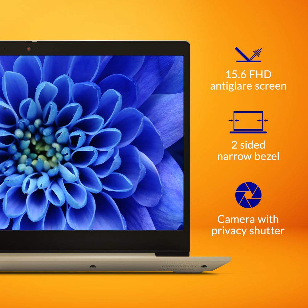 Lenovo IdeaPad 3 15IGL05 Intel Celeron (15.6 inch, 8GB, 256GB, Windows 11, MS Office 2021, Intel UHD Graphics, FHD Display, Platinum Grey, 81WQ00MQIN)