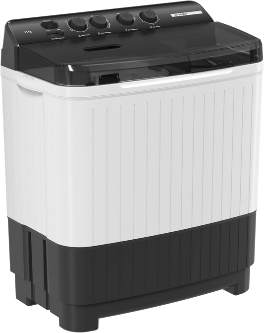 Bosch Series 2 Semi-automatic Toploader 11 kg 1360 rpm — WJZ115W0IN — product view