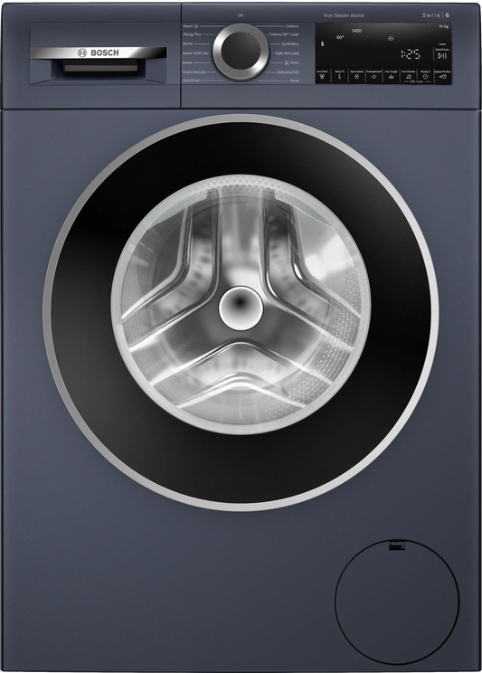 Bosch Series 6 washing machine, front loader 10 kg 1400 rpm — WGA254ZPIN — product view