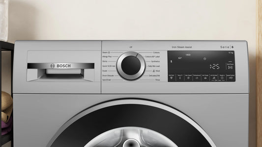 Bosch Series 6 washing machine, front loader 10 kg 1400 rpm — WGA254ZSIN — alternate view