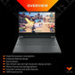 HP Victus (Fb0040AX) Ryzen 5 (15.6 inches, 8GB, 512GB, Windows 11 Home,  NVIDIA GeForce GTX 1650 + 4GB Graphics, FHD IPS Display, 39.6cm, Mica Silver, 6F9T7PA#ACJ)