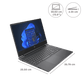 HP Victus (Fb0040AX) Ryzen 5 (15.6 inches, 8GB, 512GB, Windows 11 Home,  NVIDIA GeForce GTX 1650 + 4GB Graphics, FHD IPS Display, 39.6cm, Mica Silver, 6F9T7PA#ACJ)