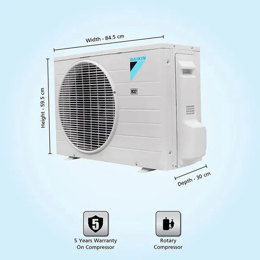 Daikin GTE60UV16U 1.8 Ton 1 Star Split AC (Fixed Speed, Copper Condenser, Without Installation Kit)