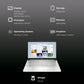 HP 15s-eq2182AU AMD Ryzen 5 Laptop (16GB, 512GB SSD, Windows 11 Home, 15.6 inch Full HD Display, MS Office Home & Student 2021, Natural Silver, 1.69 KG)
