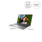 DELL Inspiron 3520 Intel Core i5 12th Gen (15.6 inch, 8GB, 512GB, Windows 11, Microsoft Office 2021, Intel UHD Graphics, FHD LED Backlit Display, Platinum Silver, D560885WIN9S)
