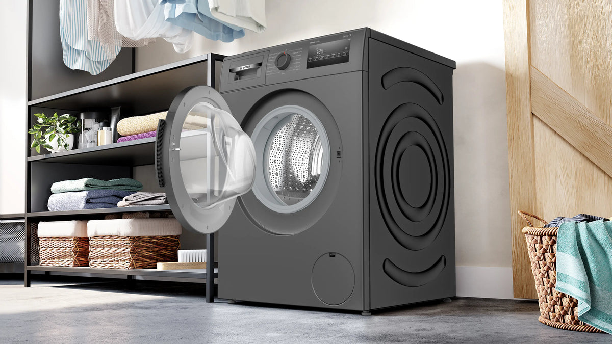 Bosch Series 2 washing machine, front loader 8 kg 1400 rpm — WAJ2826DIN — alternate view