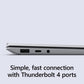 Microsoft Surface Laptop 5 Intel Core i5 12th Gen (13.5 inch, 8GB, 256GB, Windows 11, Intel Iris Xe Graphics, PixelSense Display, Platinum, QZI-00023)