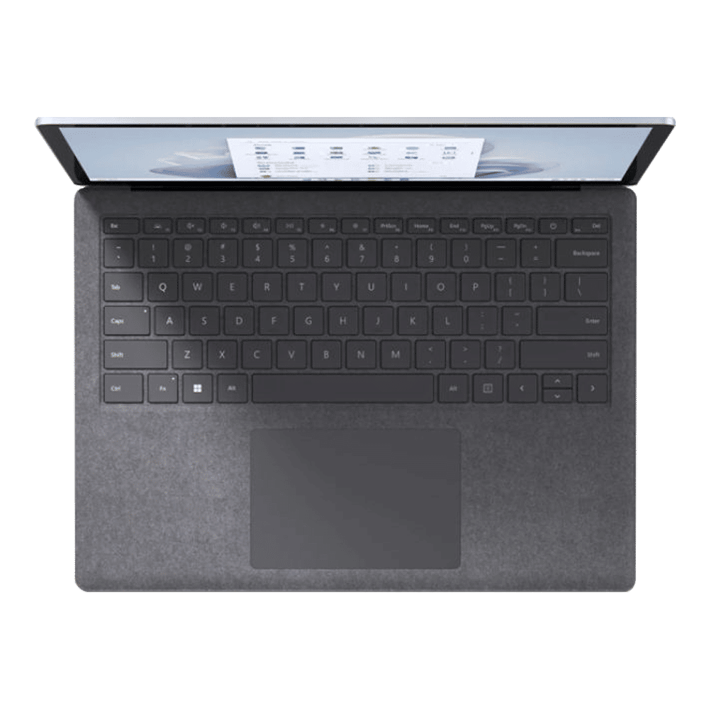 Microsoft Surface Laptop 5 Intel Core i5 12th Gen (13.5 inch, 8GB, 256GB, Windows 11, Intel Iris Xe Graphics, PixelSense Display, Platinum, QZI-00023)