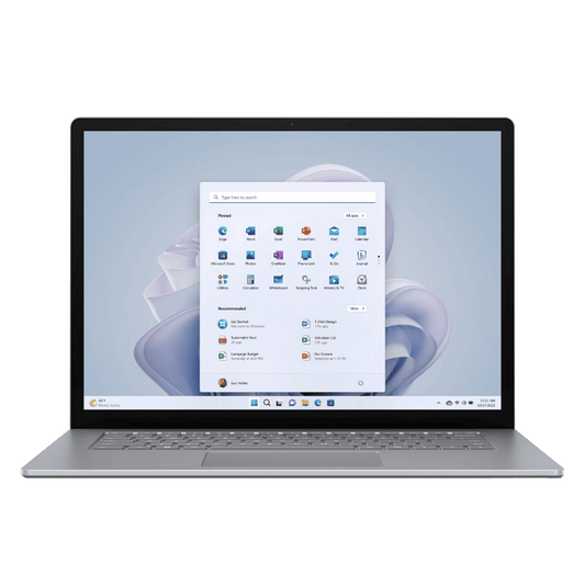 Microsoft Surface Laptop 5 Intel Core i7 12th Gen (15 inch, 8GB, 256GB, Windows 11, Intel Iris Xe Graphics, PixelSense Display, Platinum, RBY-00023)