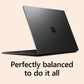 Microsoft Surface Laptop 5 Intel Core i7 12th Gen (15 inch, 16GB, 512GB, Windows 11, Intel Iris Xe Graphics, PixelSense Display, Matte Black, RIP-00048)