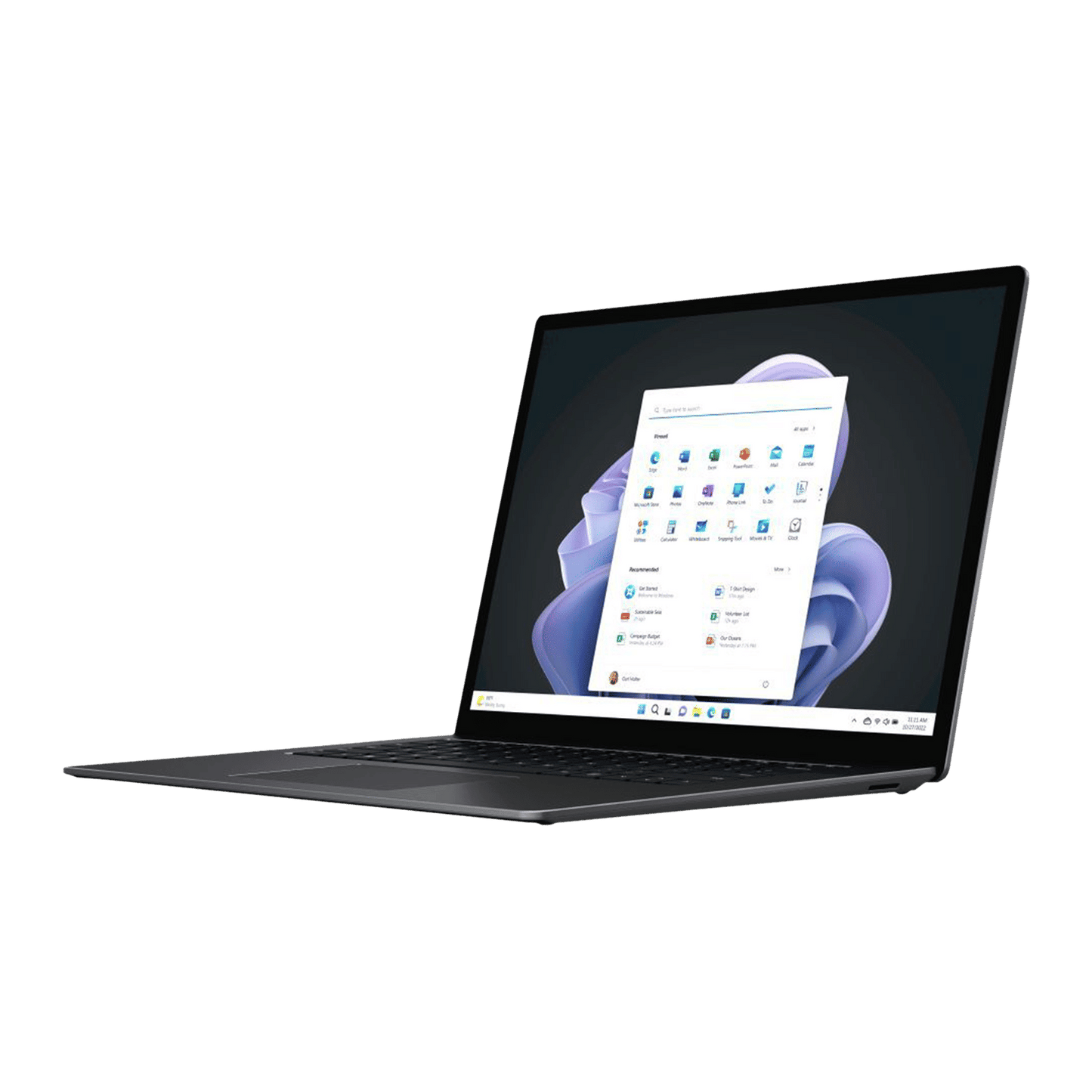 Microsoft Surface Laptop 5 Intel Core i7 12th Gen (15 inch, 16GB, 512GB, Windows 11, Intel Iris Xe Graphics, PixelSense Display, Matte Black, RIP-00048)