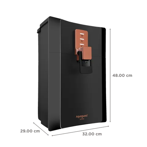Aquaguard SUPERIO WS RO+UV+TA+SS Water Purifier with Active Copper & Stainless Steel Tank | 7-Stage Purification | 5L Storage | Suitable for Borewell, Tanker & Municipal Water (GWPDSPRRS53000)