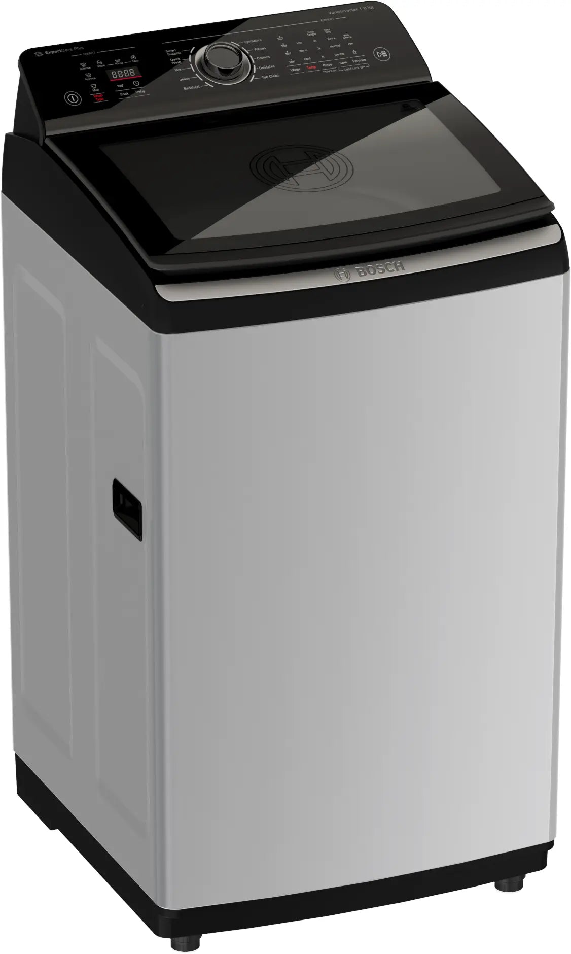 Bosch Series 2 washing machine, top loader 680 rpm — WOE804S0IN — product view