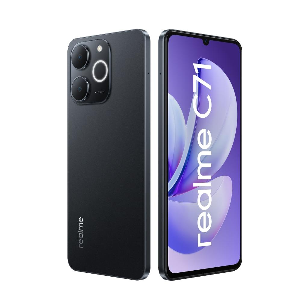 Realme C71 128 GB, 6 GB RAM, Black, Mobile Phone