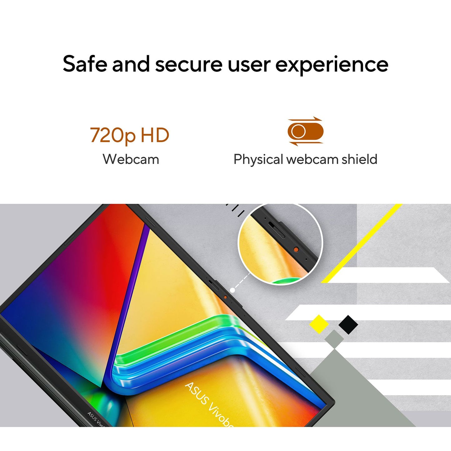 ASUS Vivobook Go AMD Ryzen 5 Thin and Light Laptop (16GB, 512GB SSD, Windows 11 Home, 14 inch FHD LED Display, MS Office 2021, Mixed Black, 1.38 KG)