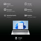 HP 15-fc0026AU AMD Ryen 3 Thin and Light Laptop (8GB, 512GB SSD, Windows 11 Home, 15.6 inch FHD Display, MS Office 2021, Natural Silver, 1.75 KG)