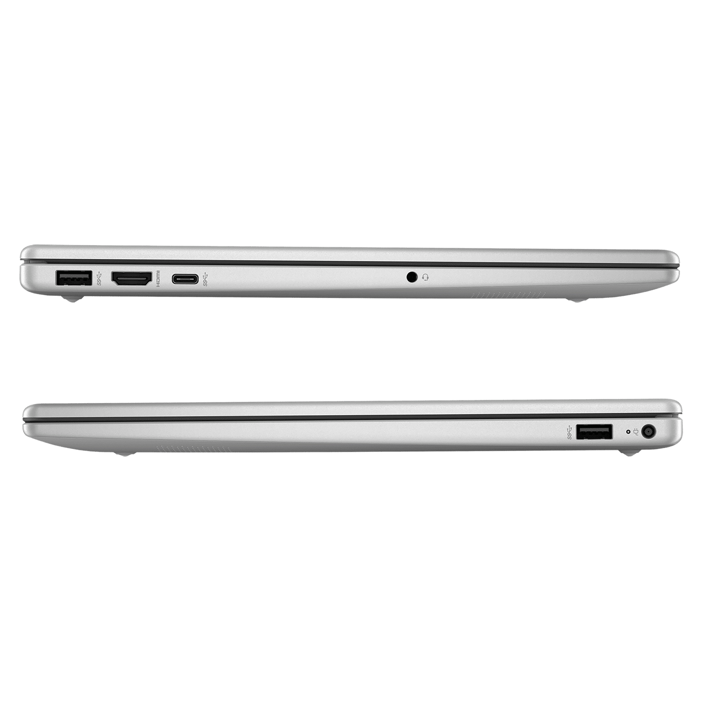 HP 15-fc0026AU AMD Ryen 3 Thin and Light Laptop (8GB, 512GB SSD, Windows 11 Home, 15.6 inch FHD Display, MS Office 2021, Natural Silver, 1.75 KG)